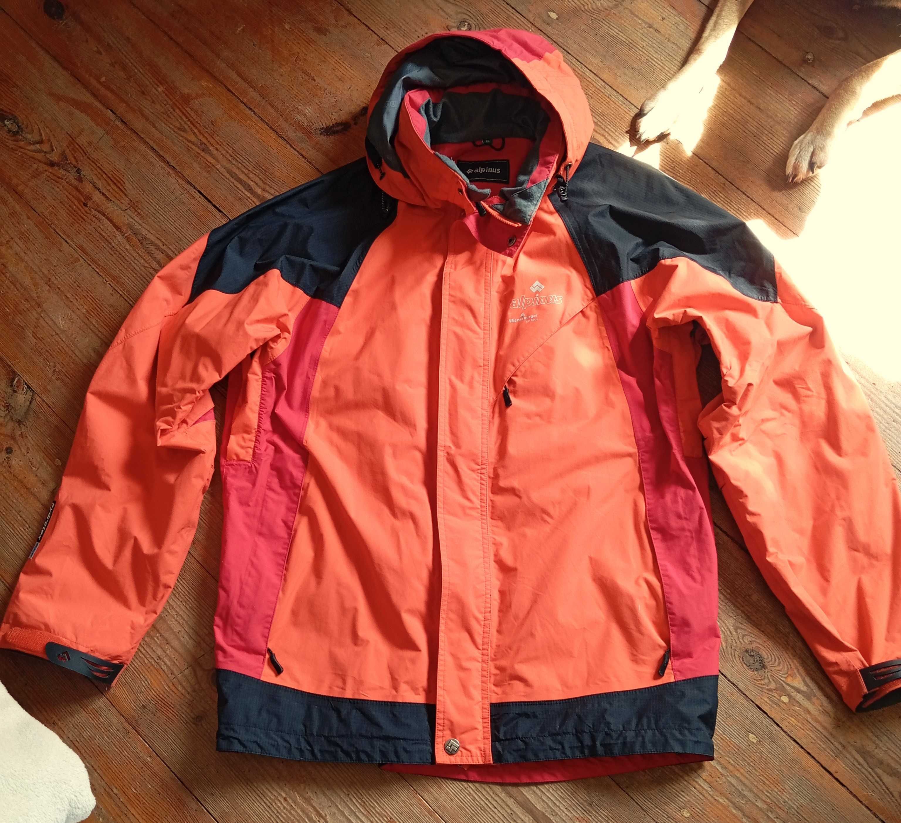 Alpinus kurtka trekkingowa, z kapturem, waterproof, rozm. XL