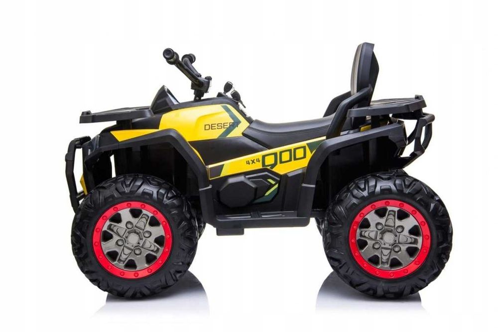 Pojazd Quad ATV Desert Napdęd 4x45 z Pilotem żółty XMX-607