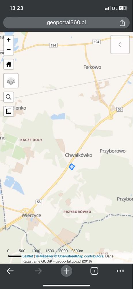 Sprzedam działka inwestycyjna 2,1 ha Gniezno przy S5 blisko zjazdu