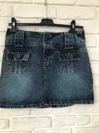 spódnica mini jeansowa r. 38