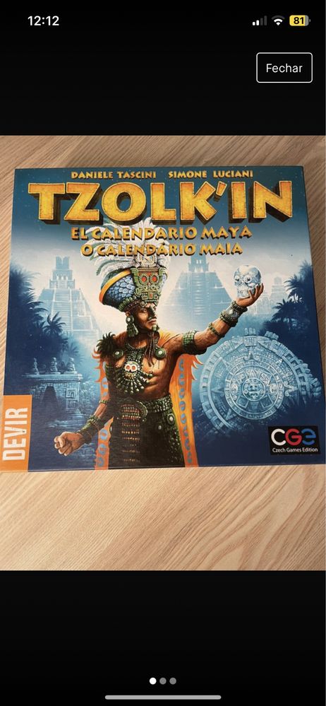 Tzolkin - jogo tabuleiro