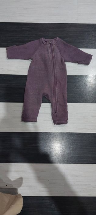 Kombinezon mikk -line vWool Baby Suit 62-68 kolor Twilight mauve lilio