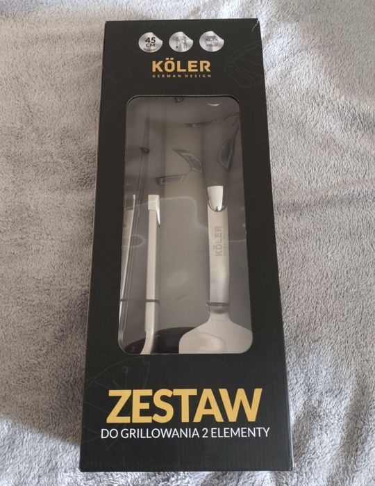 Zestaw grill do grillowania Koler 45 cm, dla entuzjastów grillowania