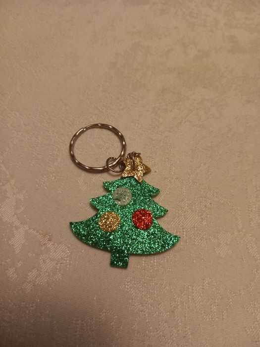 Świąteczny breloczek choinka