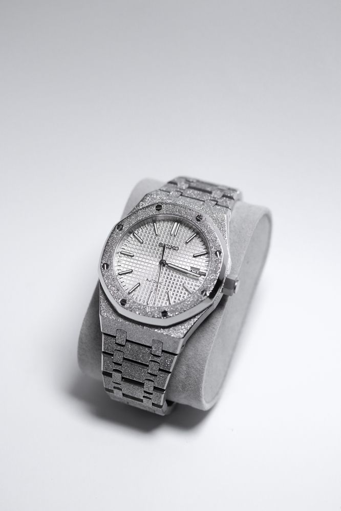Zegarek Royal Oak Mod Frosted Kryształowy