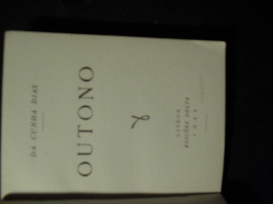 Dias (Da Cunha);Outono