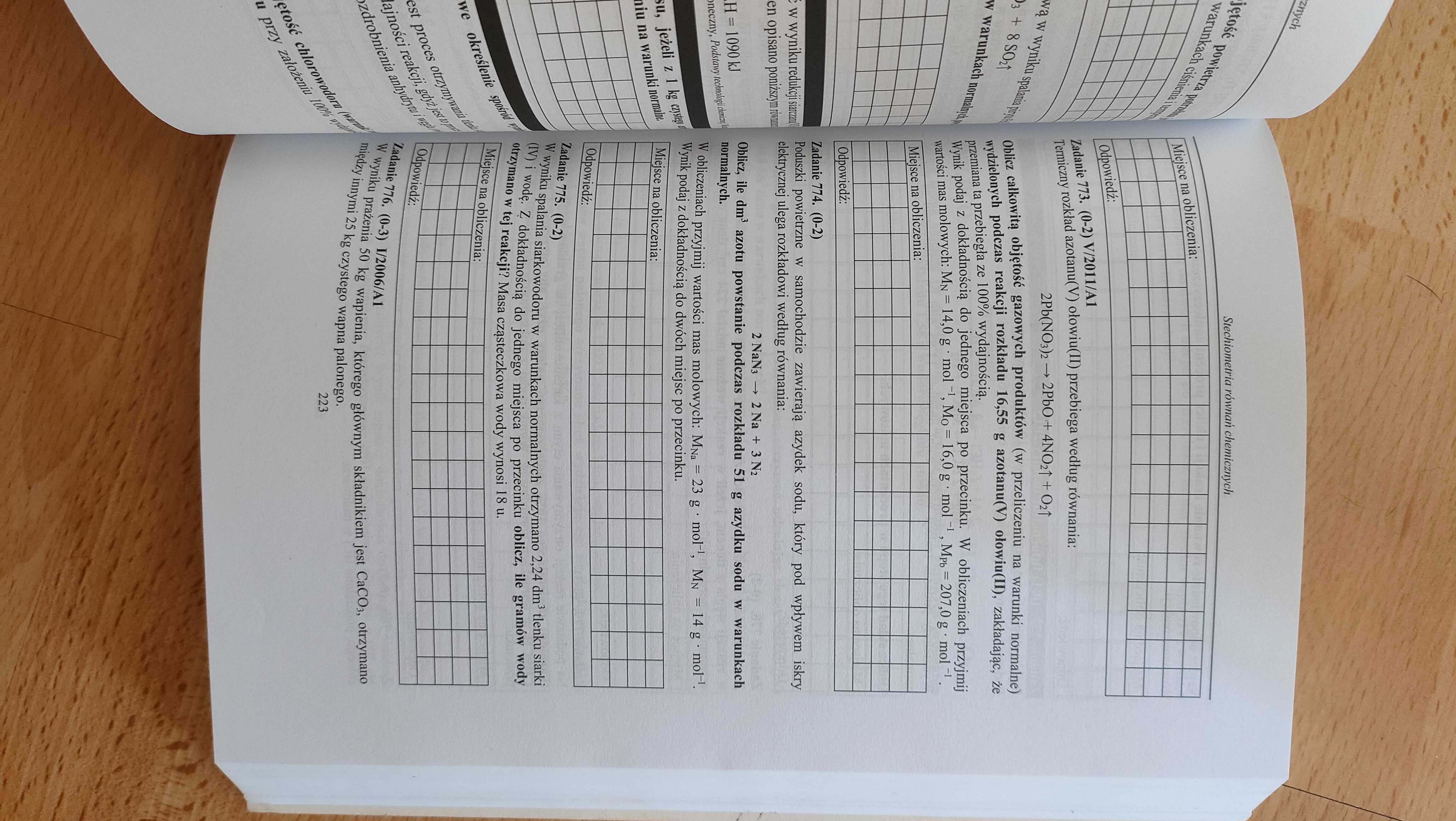 Zbiór zadań z chemii Witowski tom 1