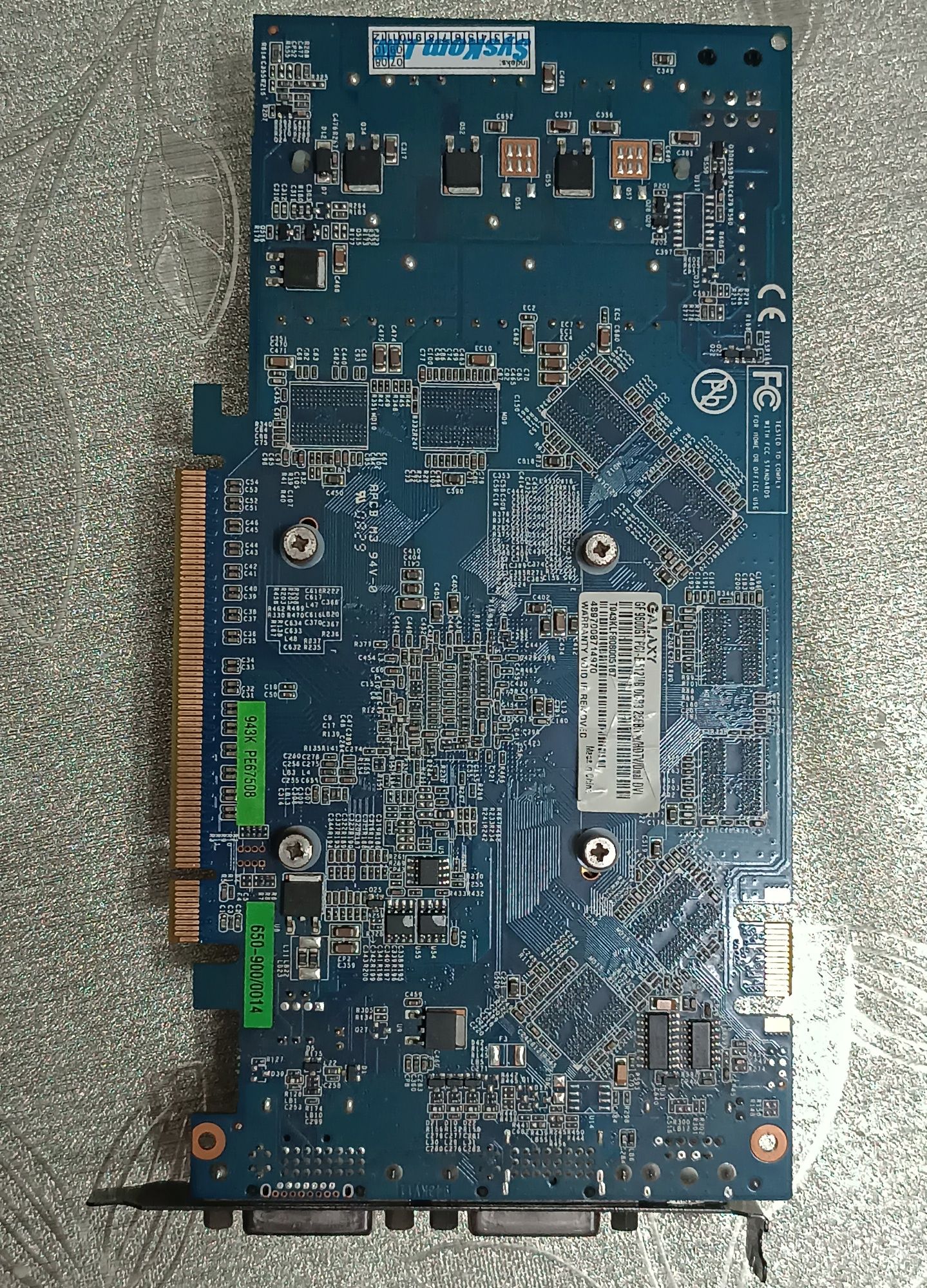 Karta graficzna Galaxy GF 9600GT 512MB DDR3 256Bit PCI-E