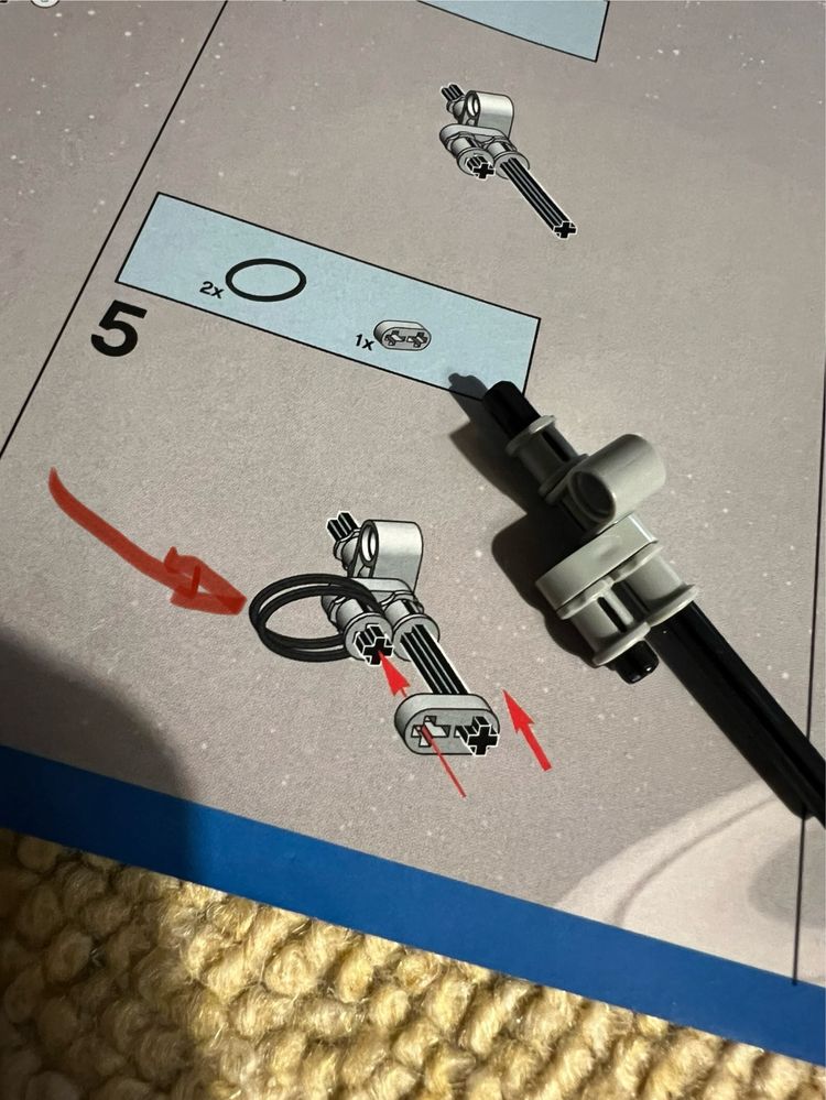 Lego 7471 Mars Exploration Rower - kompletny z instrukcją