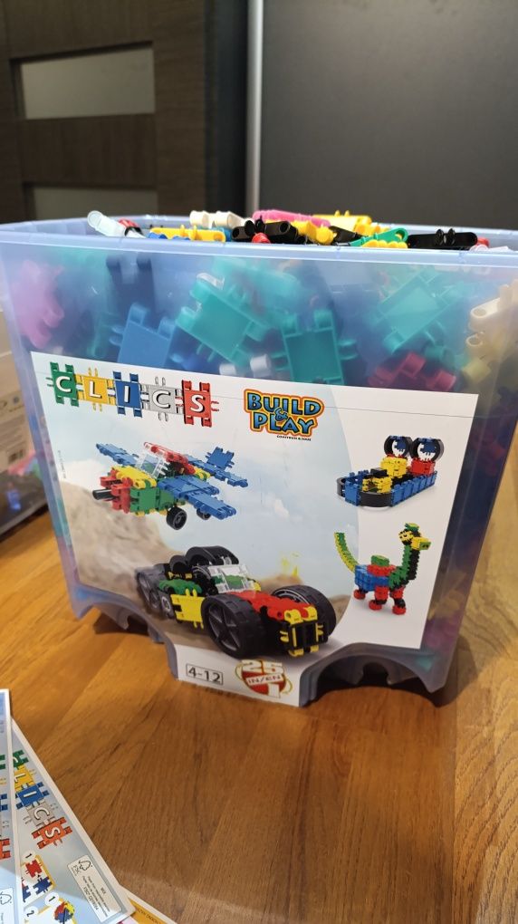 Clics klocki (3 razem) lepsze niż LEGO