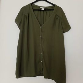 Piękna khaki bluzka h&m