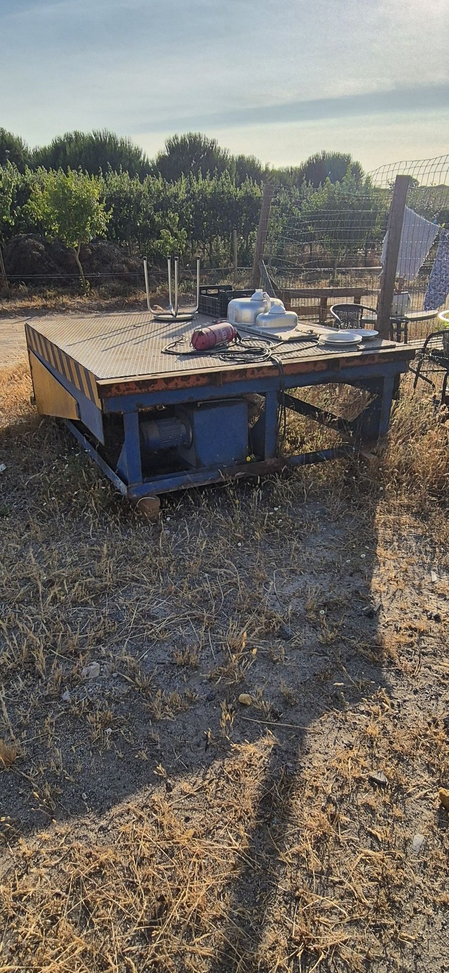 Rampa para cais de carga