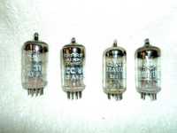 Válvulas-rádios antigos, amplificadores, novas,usadas( ECC81, 82..Etc)