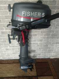 Продам лодочный мотор FISHER 5