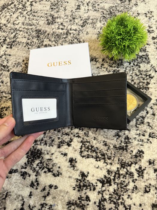 НОВИЙ‼️ Чоловічий гаманець Guess, портмоне гуес, кошелек гєс