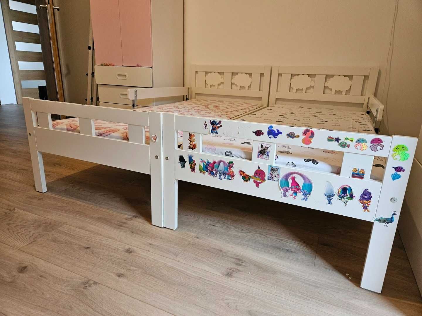 Łóżko dziecięce Kritter (Ikea) z materacem