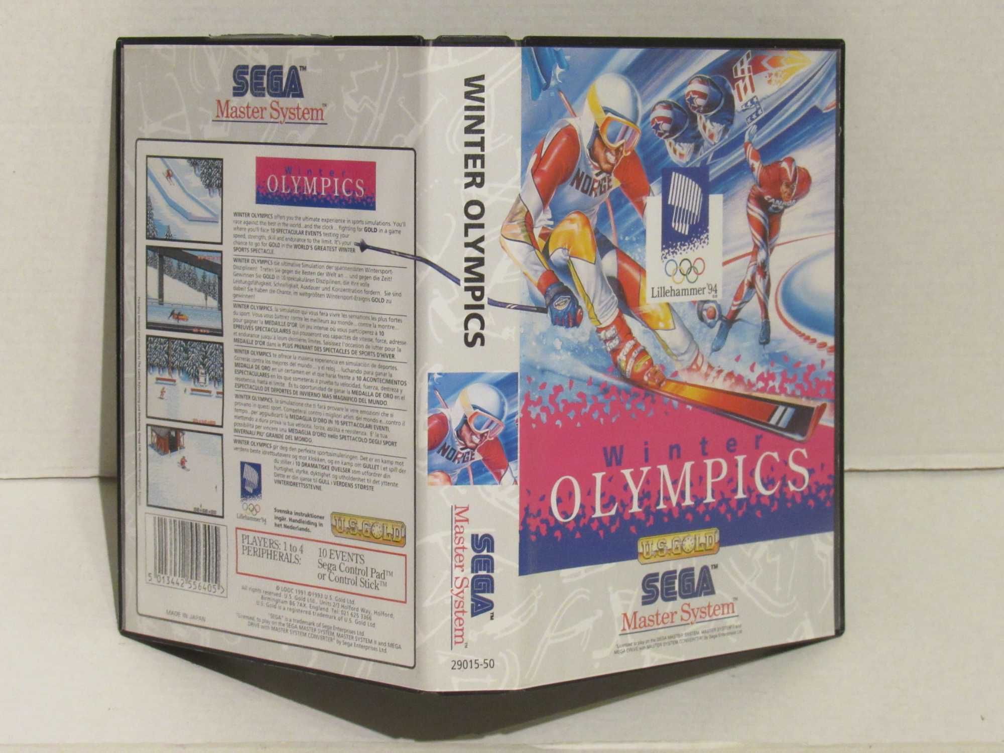Jogo Sega Master System Winter Olympics completo