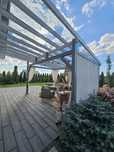 Zadaszenie tarasu,Pergola tarasowa,dach,taras,poliweglan,KVH,BSH