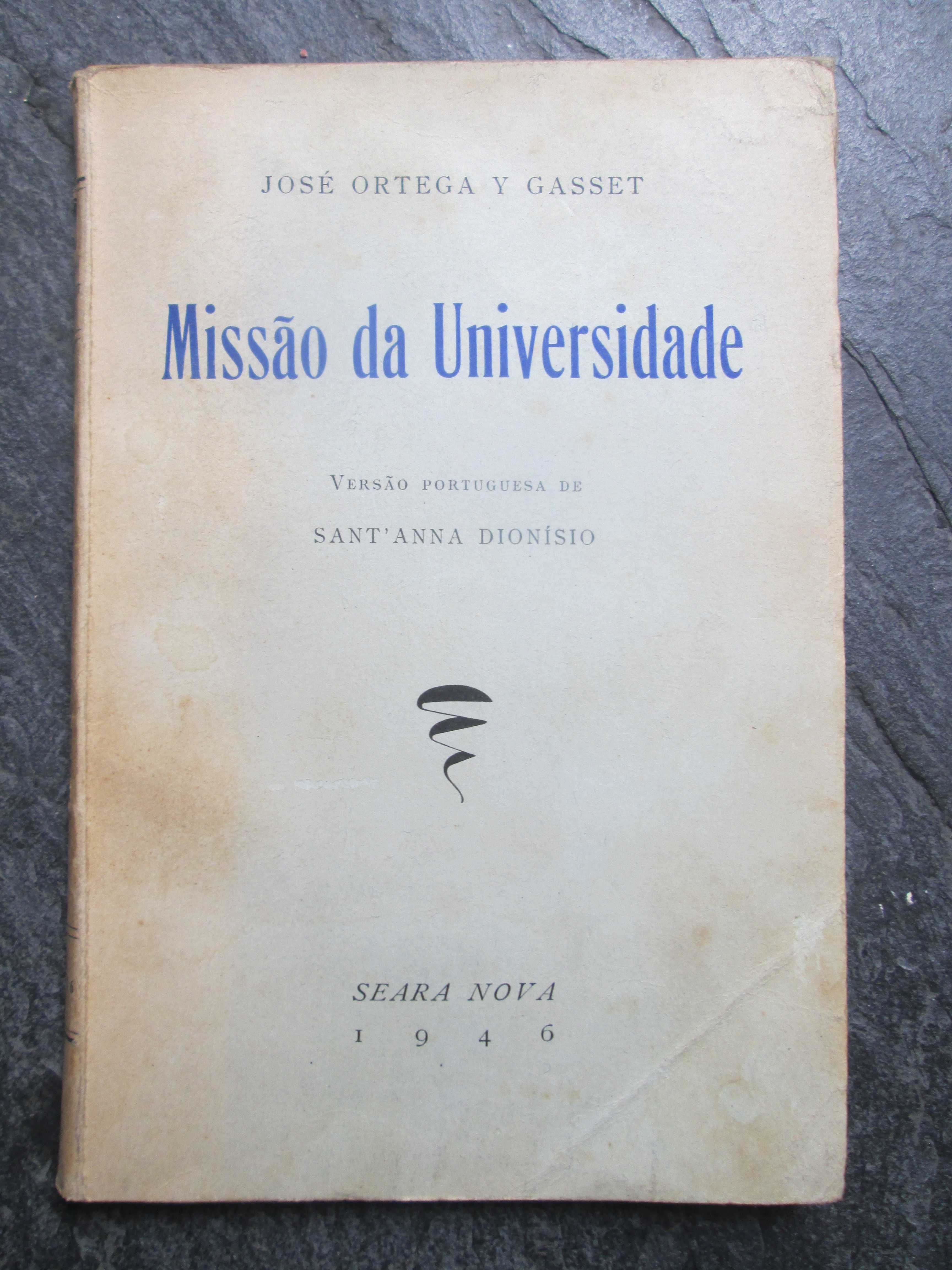 Missão da Universidade, de José Ortega y Gasset