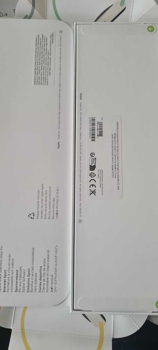 APPLE Watch SE GPS 44mm  com Bracelete Desportiva  (Tamanho: M/L)