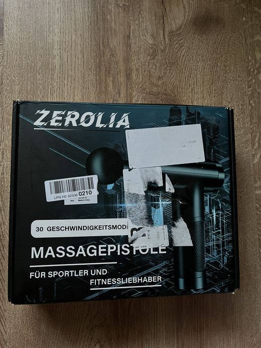 Pistolet do masażu masażer do ręki cichy  10 wymiennych głowic