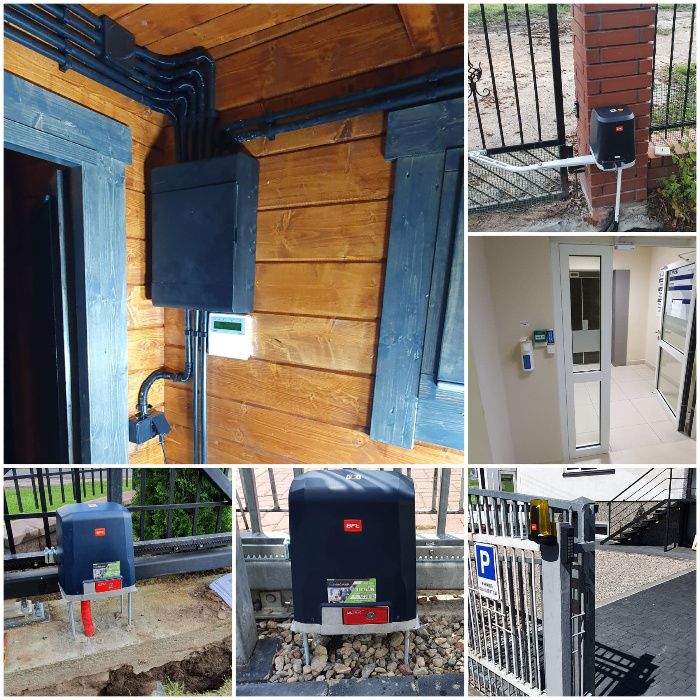 Montaż Kamer Monitoring Montaż Alarmu Alarm CCTV Napędy do bram