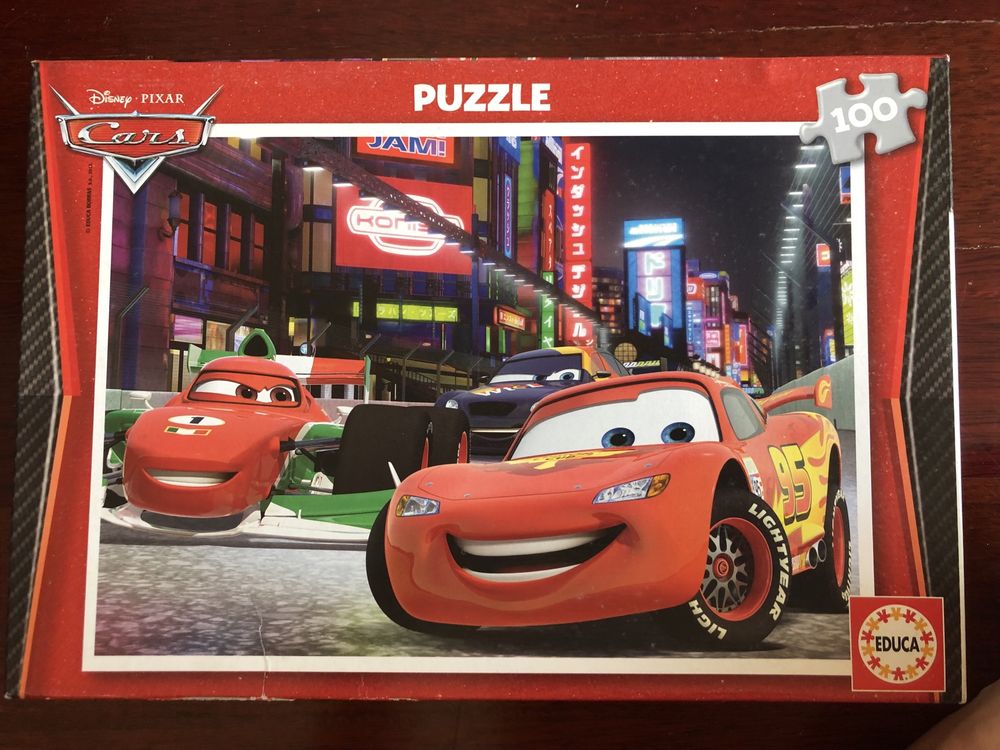 Puzzle Clementoni Disney Pixar Cars - Carros 100 peças