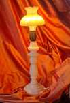 Podstawa lampy alabaster/marmur