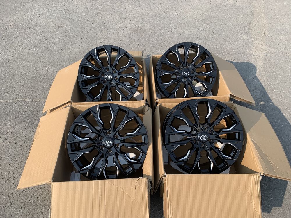 99 НОВЫЕ Кованные диски Phantom Carbon Toyota Lexus  6/139.7 R22 et50
