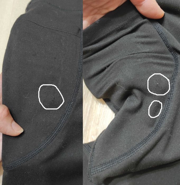 лосины с эффектом пуш-ап, лосины для спорта и на каждый день на M-L