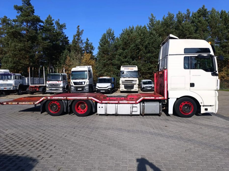 MAN TGX 24.440 6x2 laweta 2010r 16525kg ładownosci na poduszkach