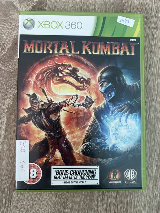 #1447 mortal kombat xbox 360 xbox360 gra