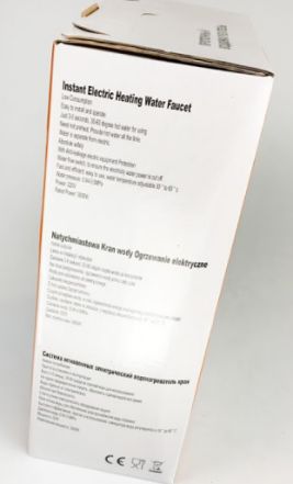 Цифровой кран водо нагреватель обязательный предмет для кухни !