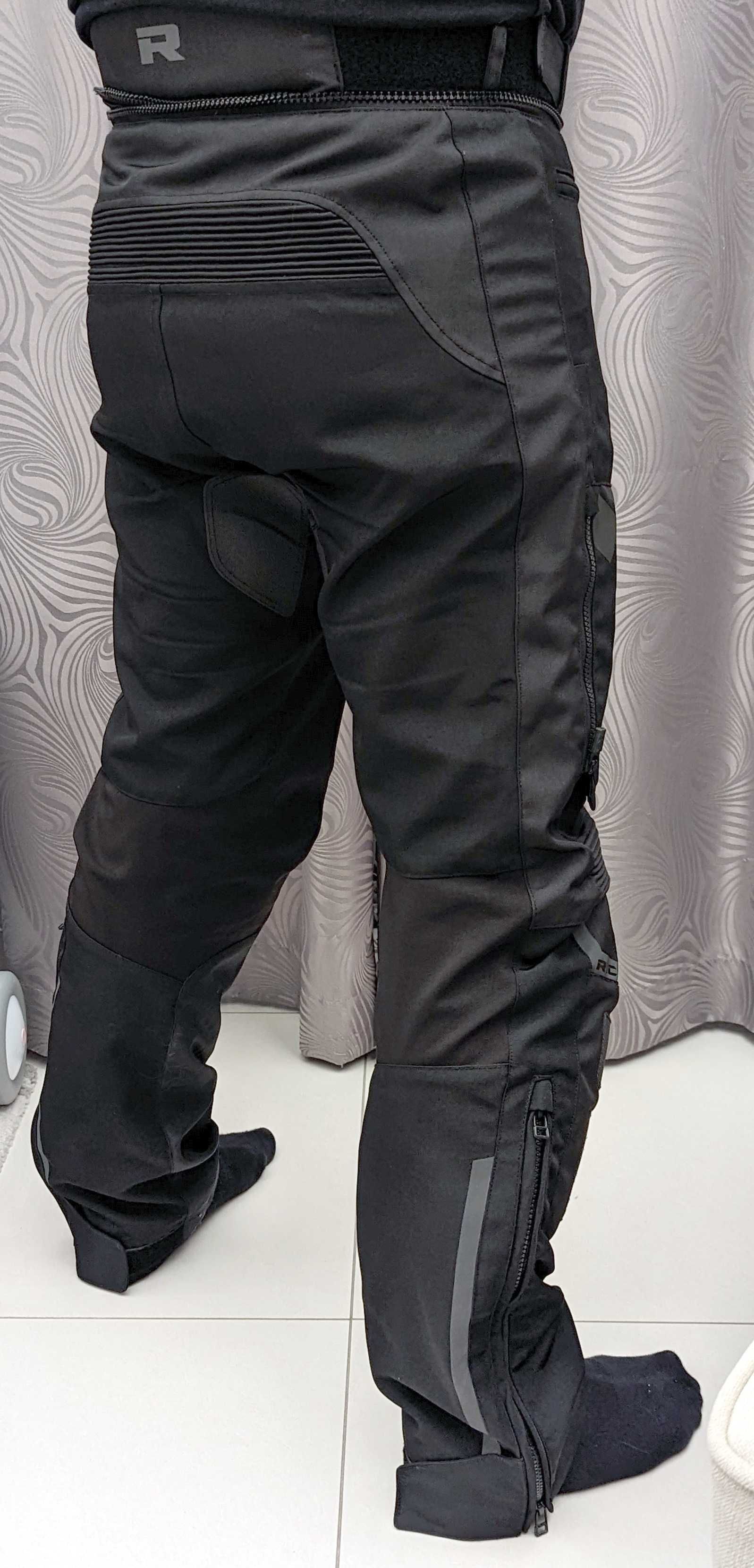 Spodnie motocyklowe tekstylne RICHA BRUTUS GORE-TEX, czarne, jak nowe