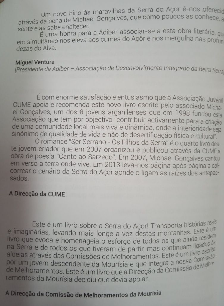 Ser Serrano - Os Filhos da Serra