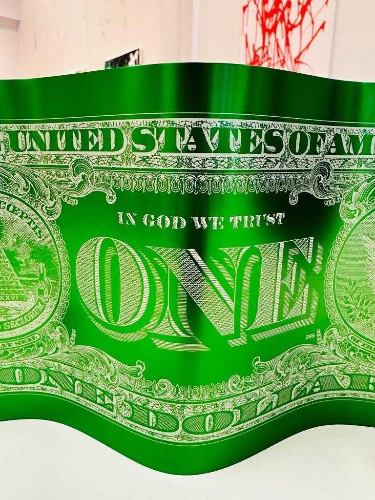 Obra de Arte de Karl Lagasse - One Dollar (Emerald)