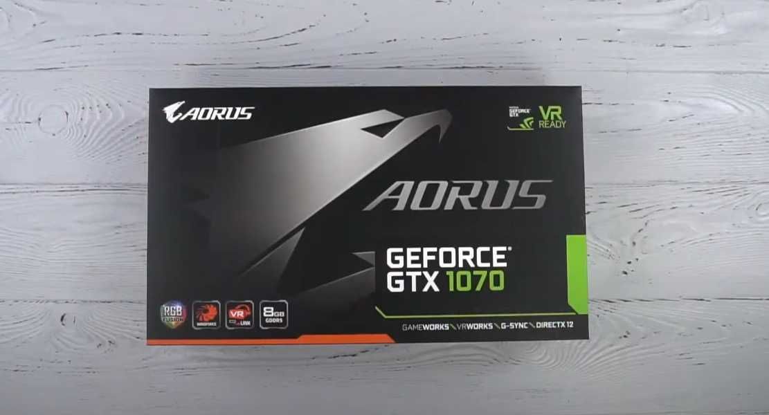 Відеокарта AORUS GTX 1070 8GB GDDR5