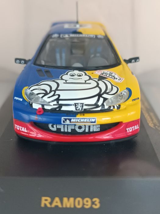 Peugeot 206 WRC Rossi 1/43