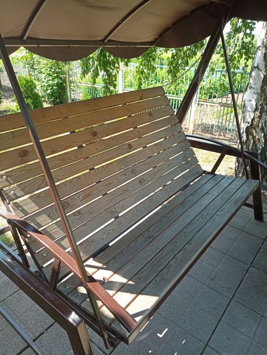 Садова гойдалка (розкладна)