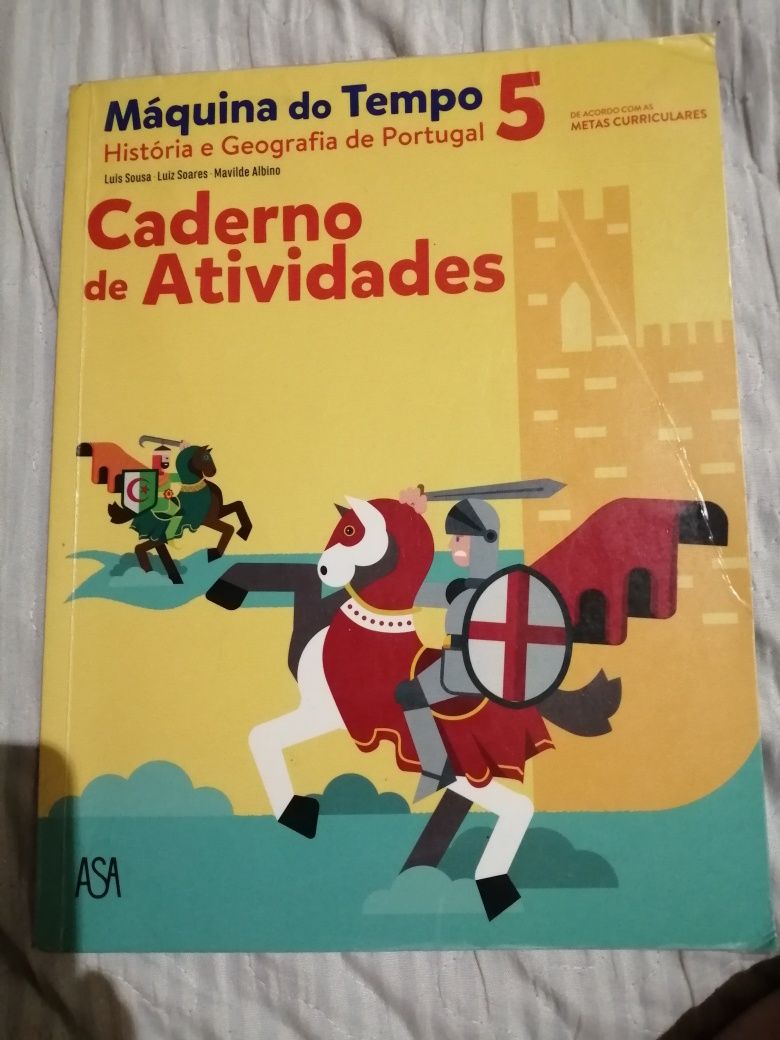 Máquina do Tempo 5 caderno de atividades