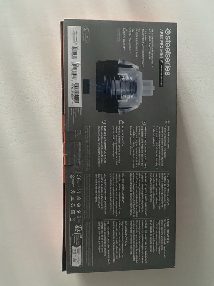 Klawiatura steelseries apex pro mini