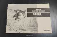 Manual Sonic Sega Game Gear