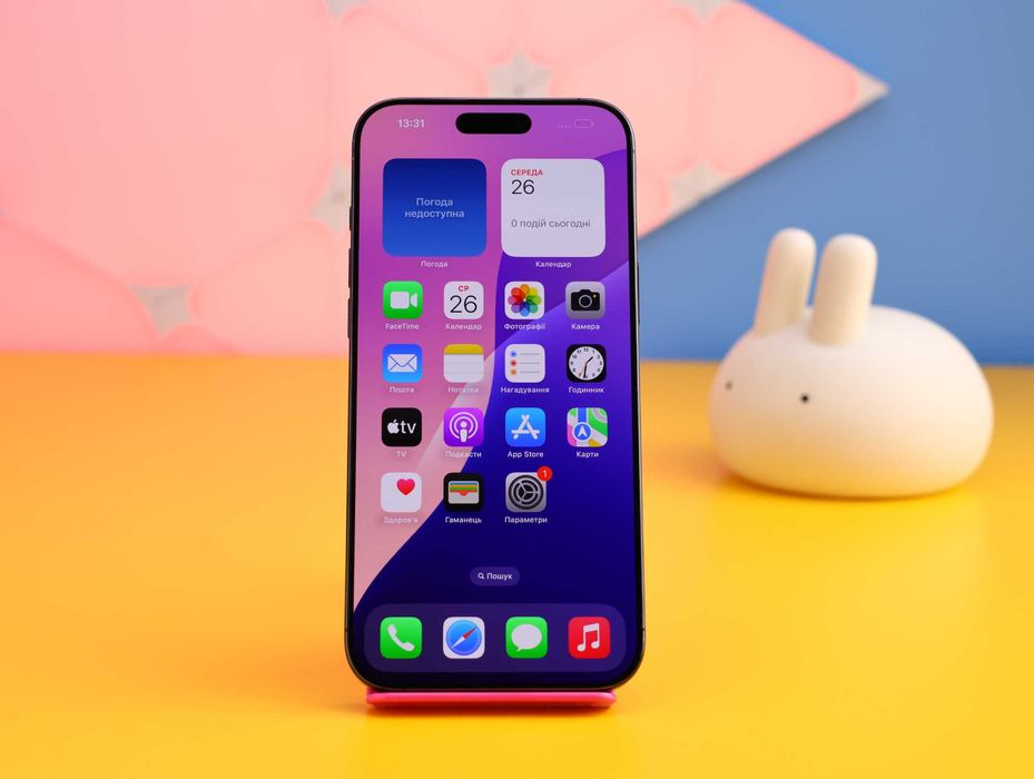 Смартфон Apple iPhone 16 Pro Max 256GB Black (151382) Б/У З ГАРАНТІЄЮ