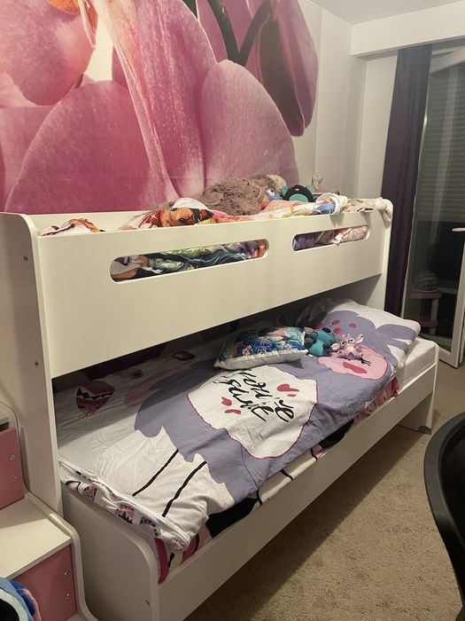 Lozko pietrowe 3 lub 2 osobowe