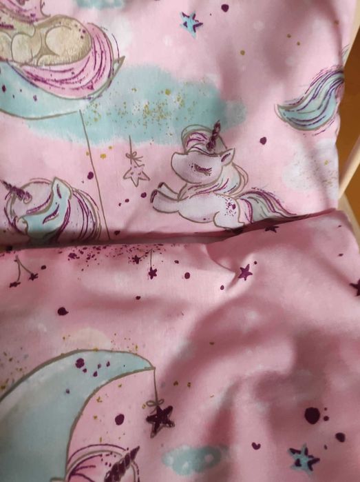 Łóżeczko drewniane dla lalek laleczek dla dziewczynek dziewczynki