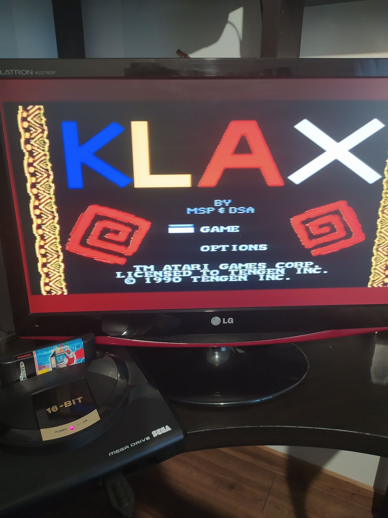 Klax Sega Mega Drive