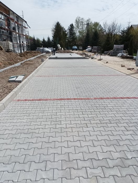 Układanie kostki brukowej TANIO układanie Maszynowe !!! układanie masz