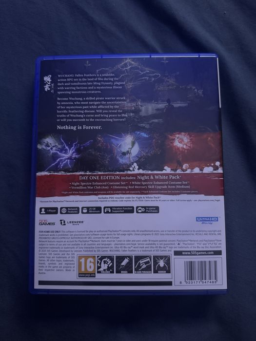 Wuchang Fallen Feathers Ps5