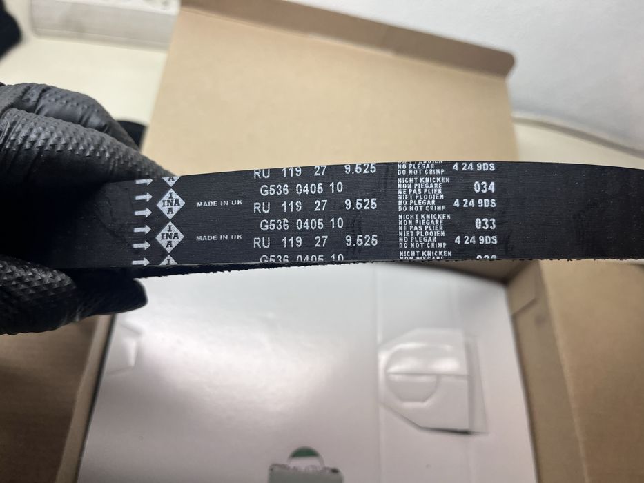 Kit distribuicao INA k9k608/628 1.5dci 90cv