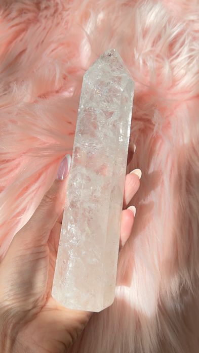 Kryształ Górski 17 cm • Moc Intencji • Spokój Umysłu